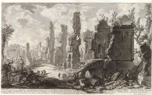 Le Antichità romane, tome III, [2e frontispice] door Giovanni Battista Piranesi